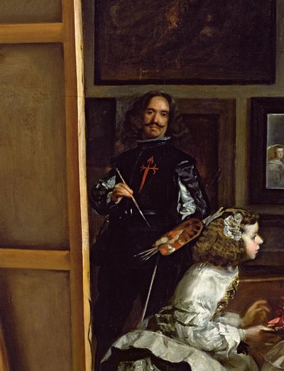 Las Meninas or The Family of Philip IV (detail) by Diego Velázquez